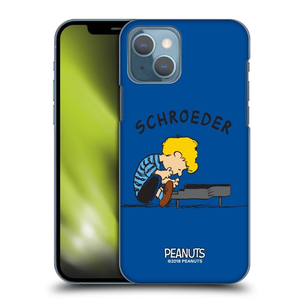 PEANUTS スヌーピー (コミック誕生 75周年 ) - Schroeder ハード case / Apple iPhoneケース - PGS